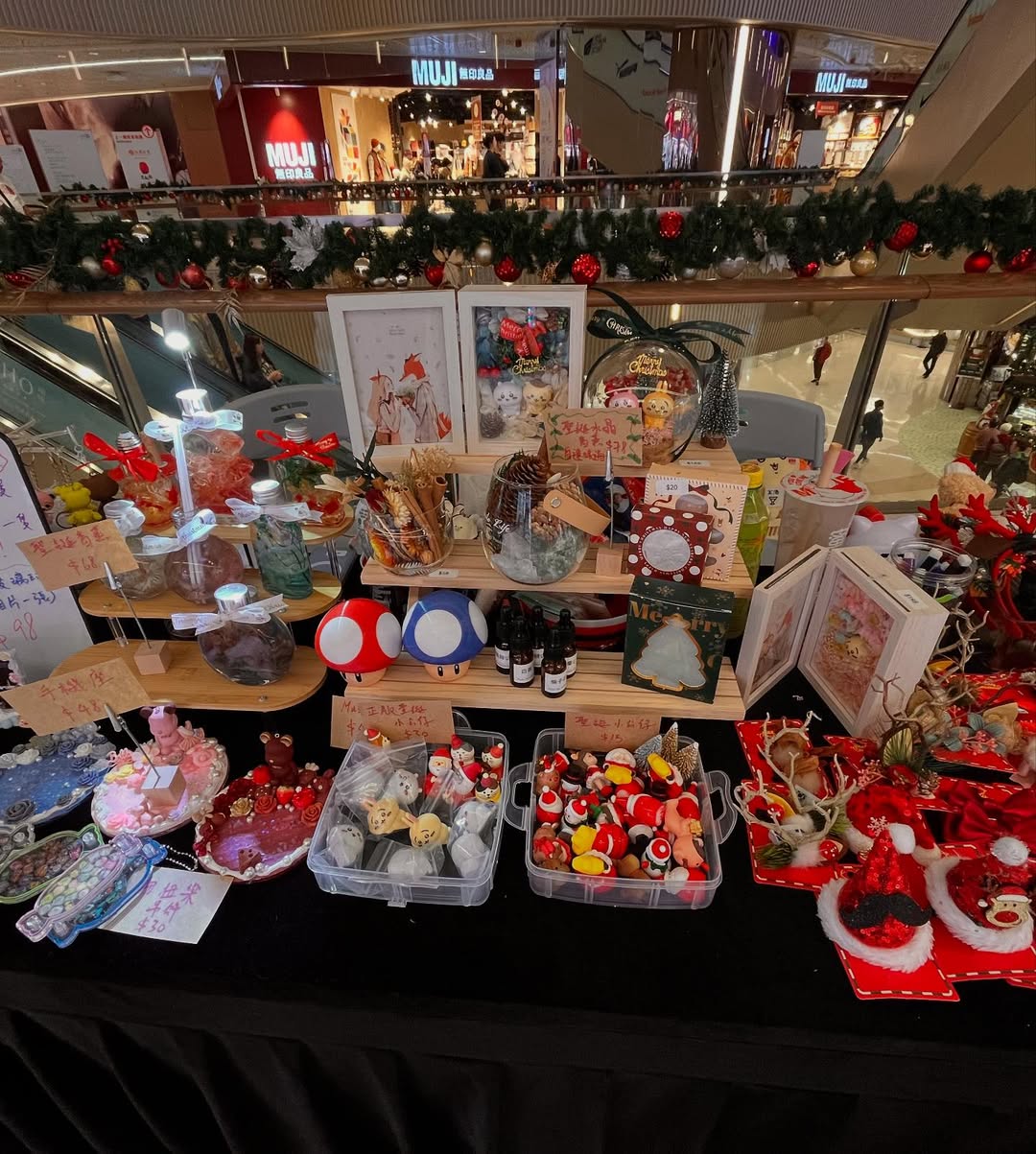 Hato Workshop|荃灣西如心廣場 聖誕市集手作體驗＆節日精品