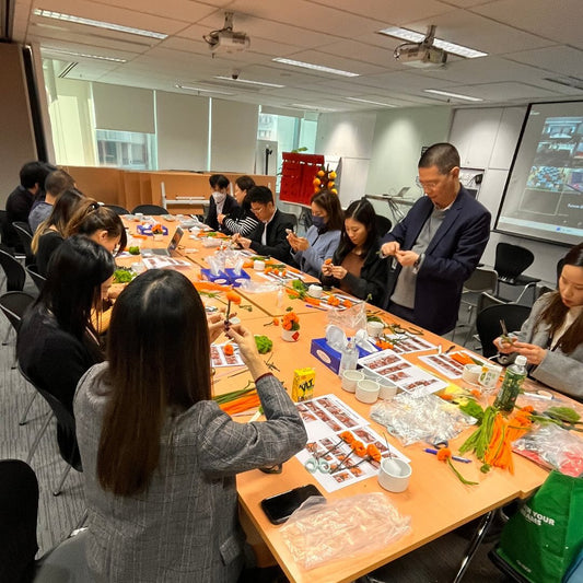 Medtronic|新年創意手作 扭扭棒小桔盆栽工作坊