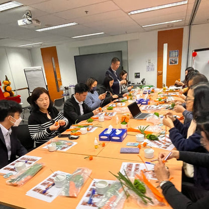 Medtronic|新年創意手作 扭扭棒小桔盆栽工作坊