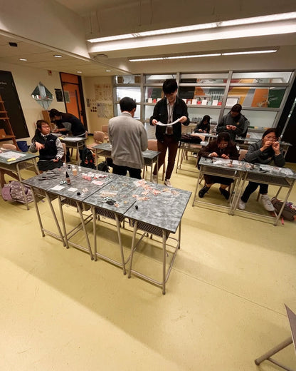 聖伯多祿中學|永生花滴膠字母鎖匙扣工作坊