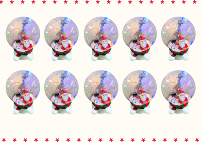 聖誕膠波小夜燈DIY材料包|可做10個