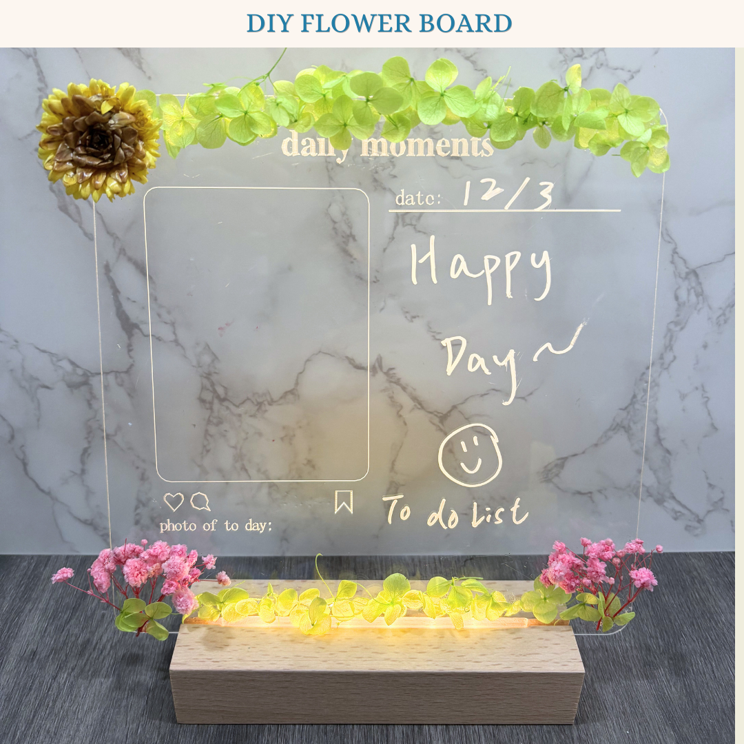 Eternal Flower Glue Board Night Light | Type B