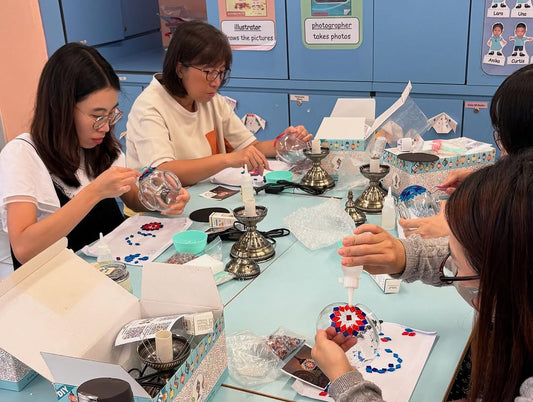 沙頭角福德學社小學|馬賽克燈工作坊