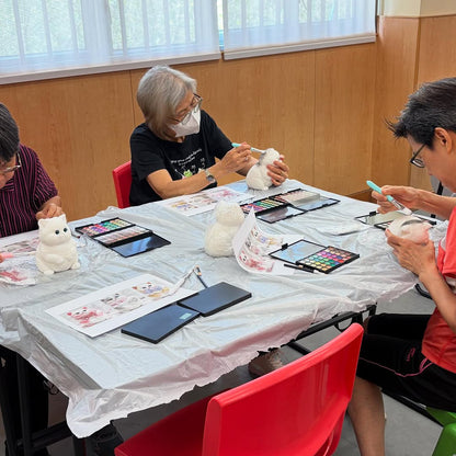 鄰舍輔導會天瑞鄰里康齡中心|貓貓捏捏膠工作坊