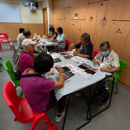 鄰舍輔導會天瑞鄰里康齡中心|貓貓捏捏膠工作坊