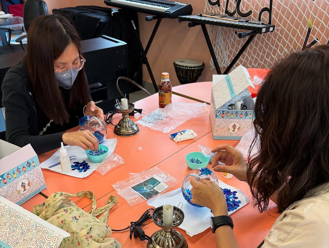 沙頭角福德學社小學|馬賽克燈工作坊