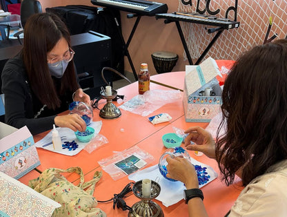 沙頭角福德學社小學|馬賽克燈工作坊