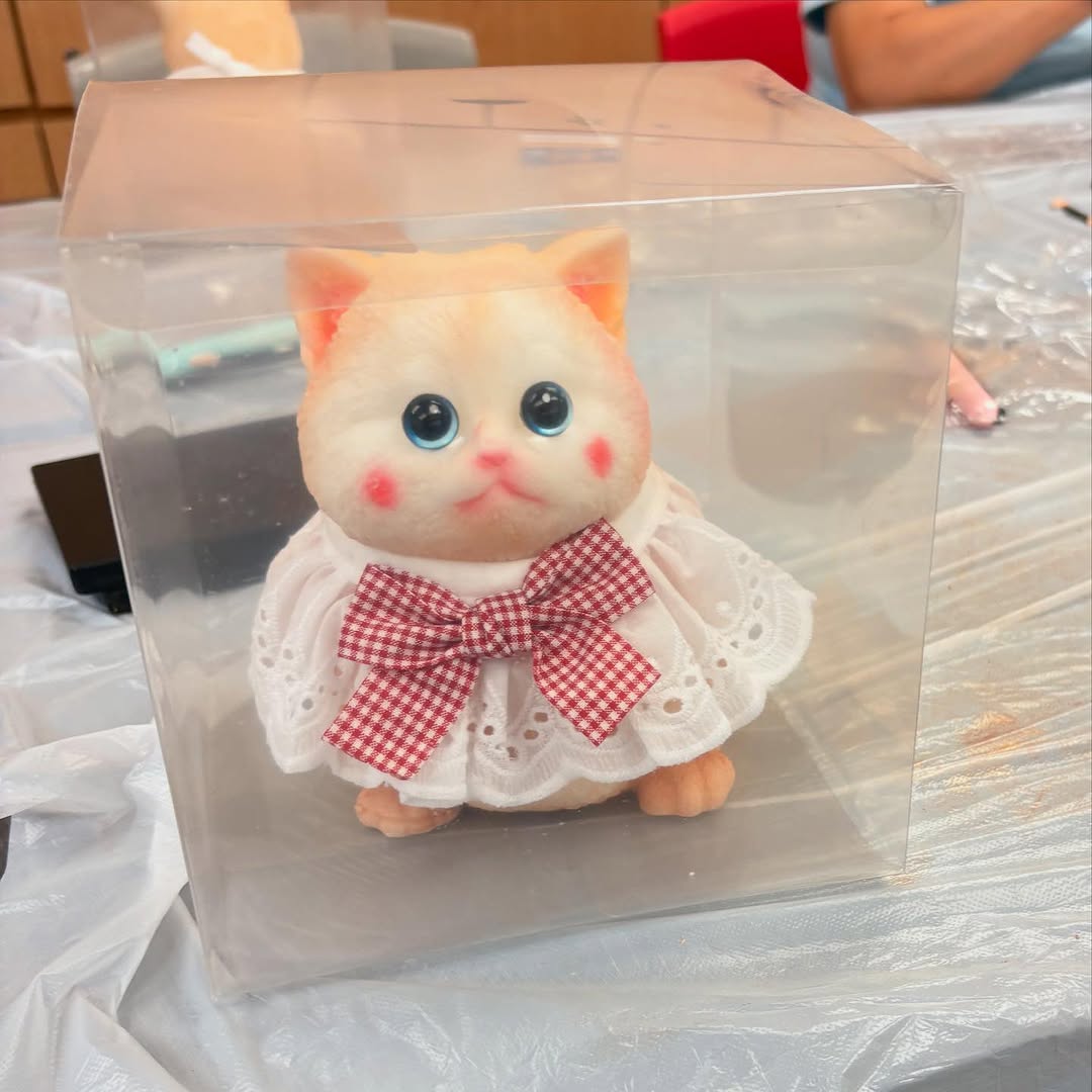 鄰舍輔導會天瑞鄰里康齡中心|貓貓捏捏膠工作坊