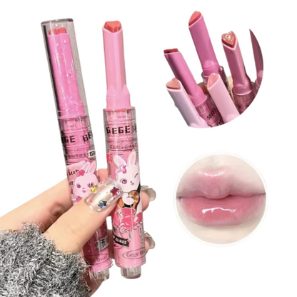 Gege Bear Lip Gloss Set | Moisturizing & Tinted Lip Balm |HomeHato