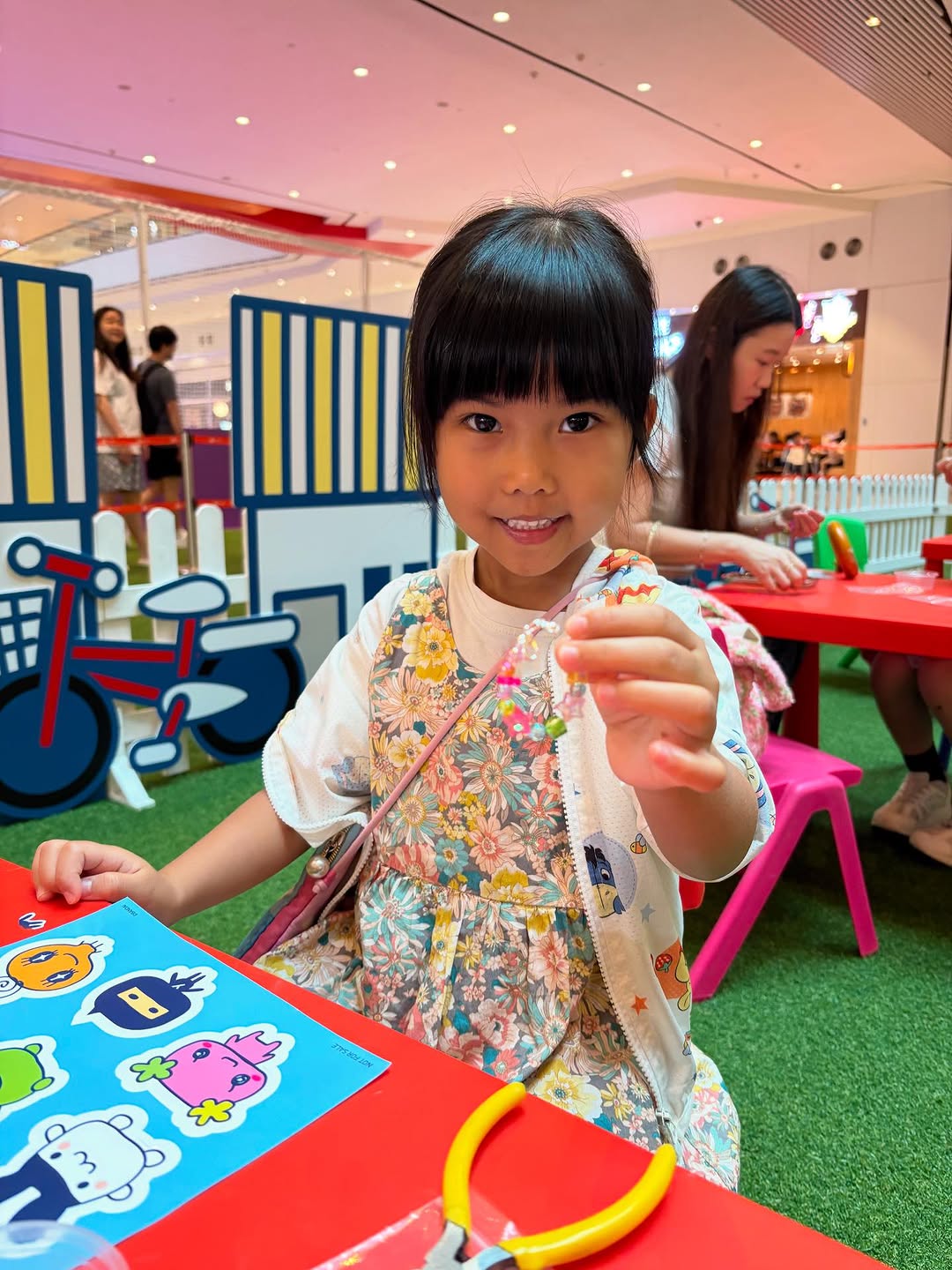 荃灣愉景新城 D.Park|他媽哥池Tamagotchi 吊飾工作坊&鑽石貼畫工作坊