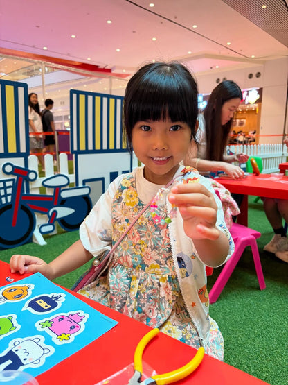 荃灣愉景新城 D.Park|他媽哥池Tamagotchi 吊飾工作坊&鑽石貼畫工作坊