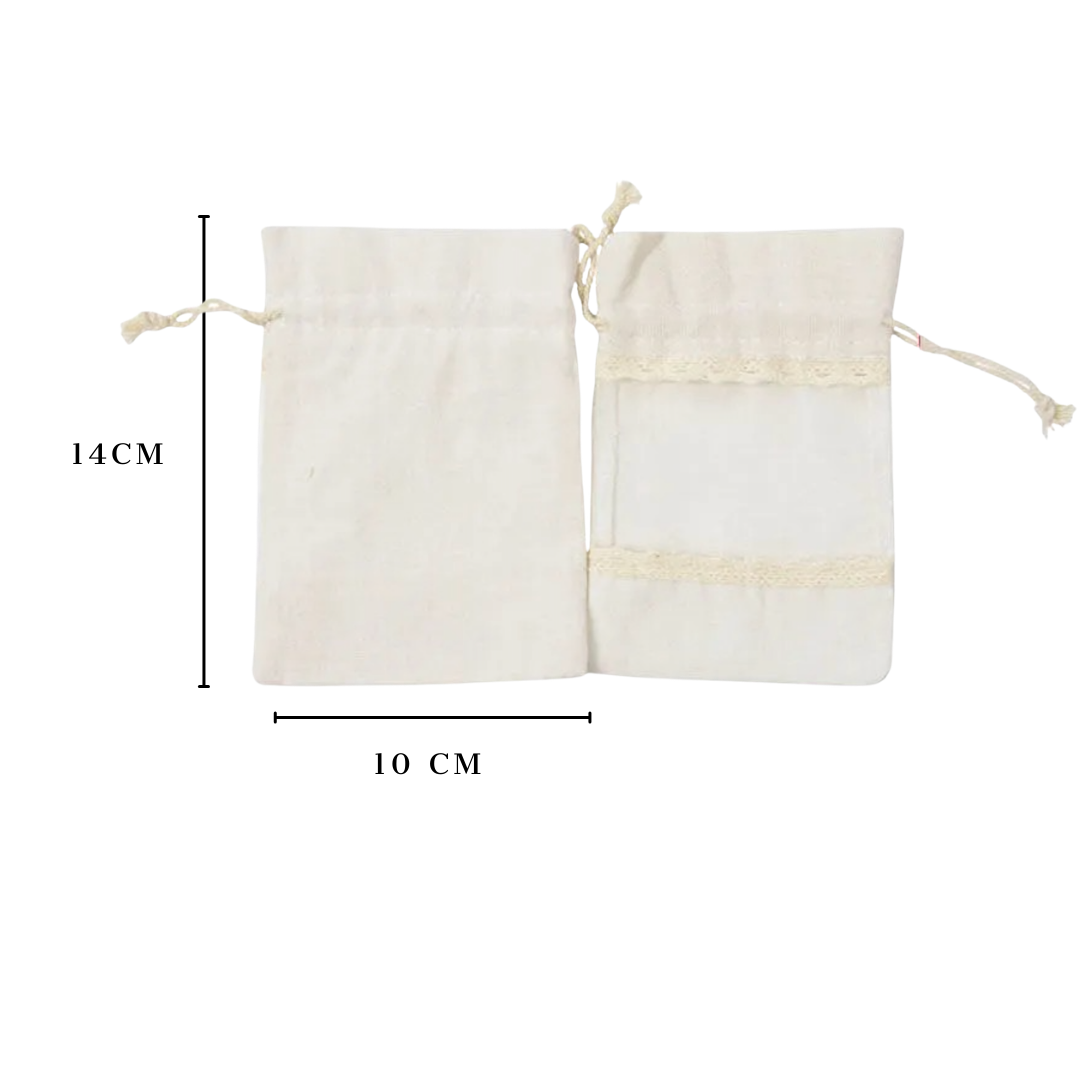 束袋香包DIY材料包|可做5個香包