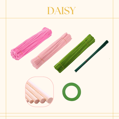 New Year Twister|DIY Material Pack|Small Orange Potted Plant