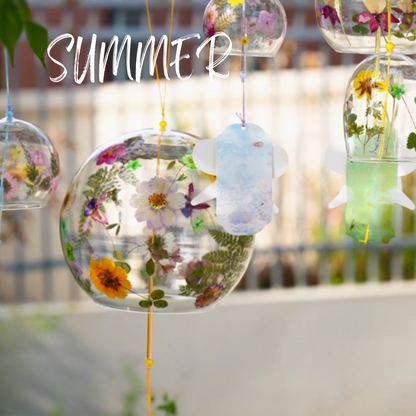 Preserved Flower Epoxy Keychain DIY Set