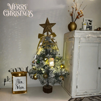 DIY Christmas tree | Decorate the Christmas tree | Brown