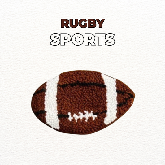 戳戳繡材料包|簡單款|小欖球