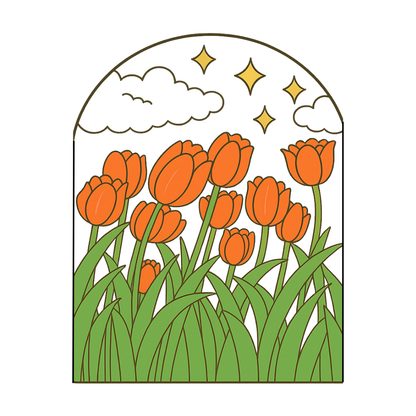 Plastic Night Light | Tulip Night Light