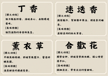 [安神]中草藥香包DIY材料包|香包款式(A山水景色)|可做25個香包