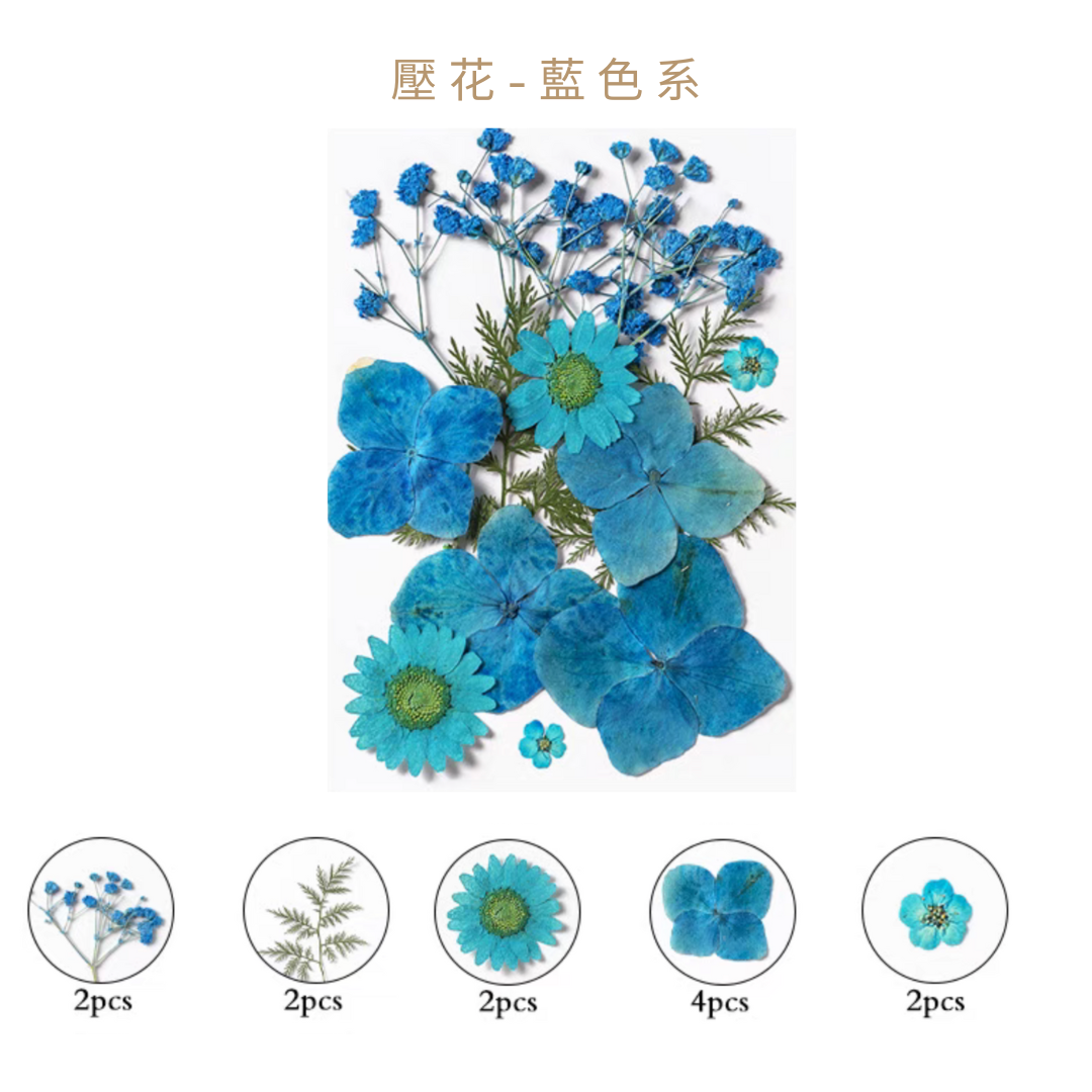 Preserved Flower Epoxy Keychain DIY Set
