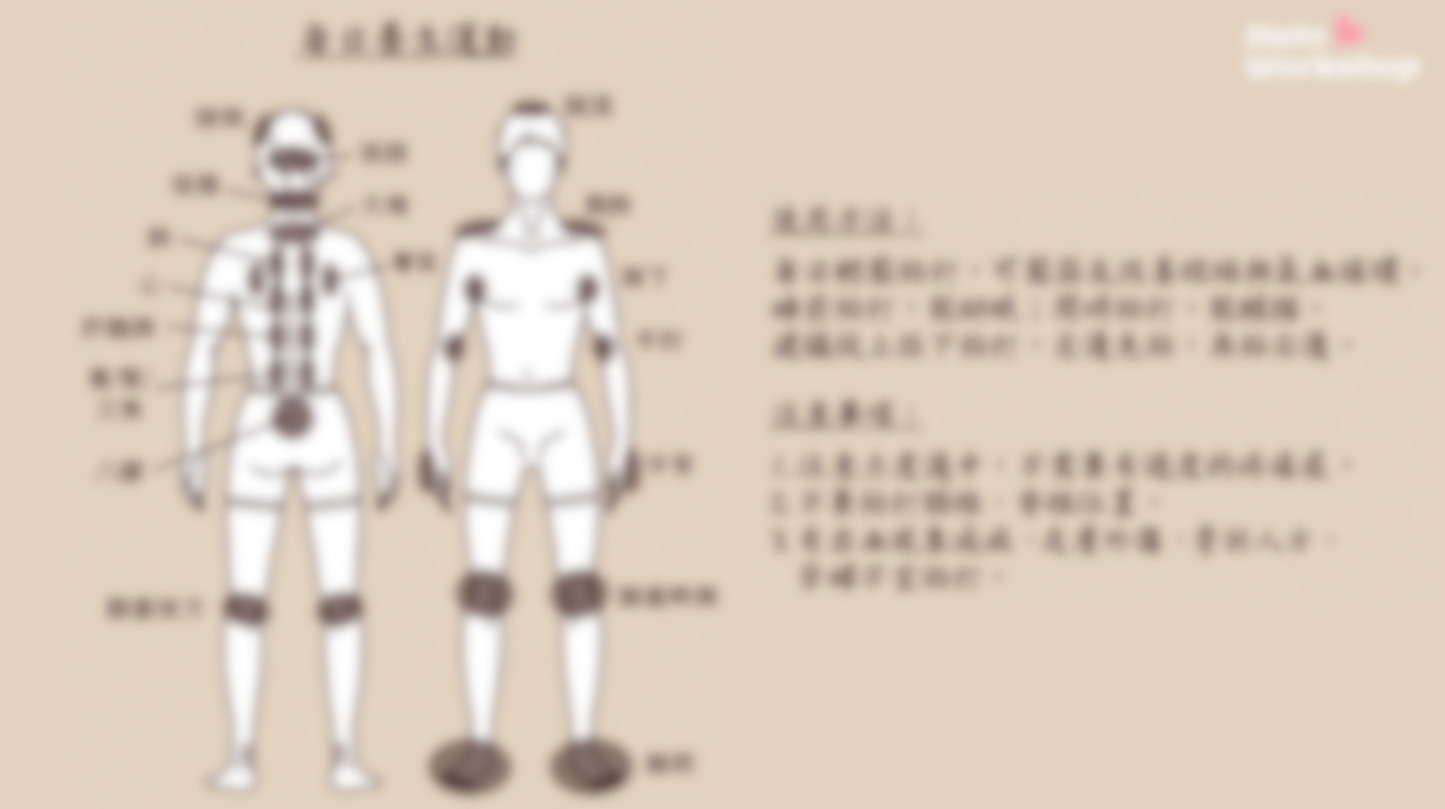 [工作坊教學套裝|材料+PPT流程全包] 艾草按摩棒工作坊|商場學校企業通用