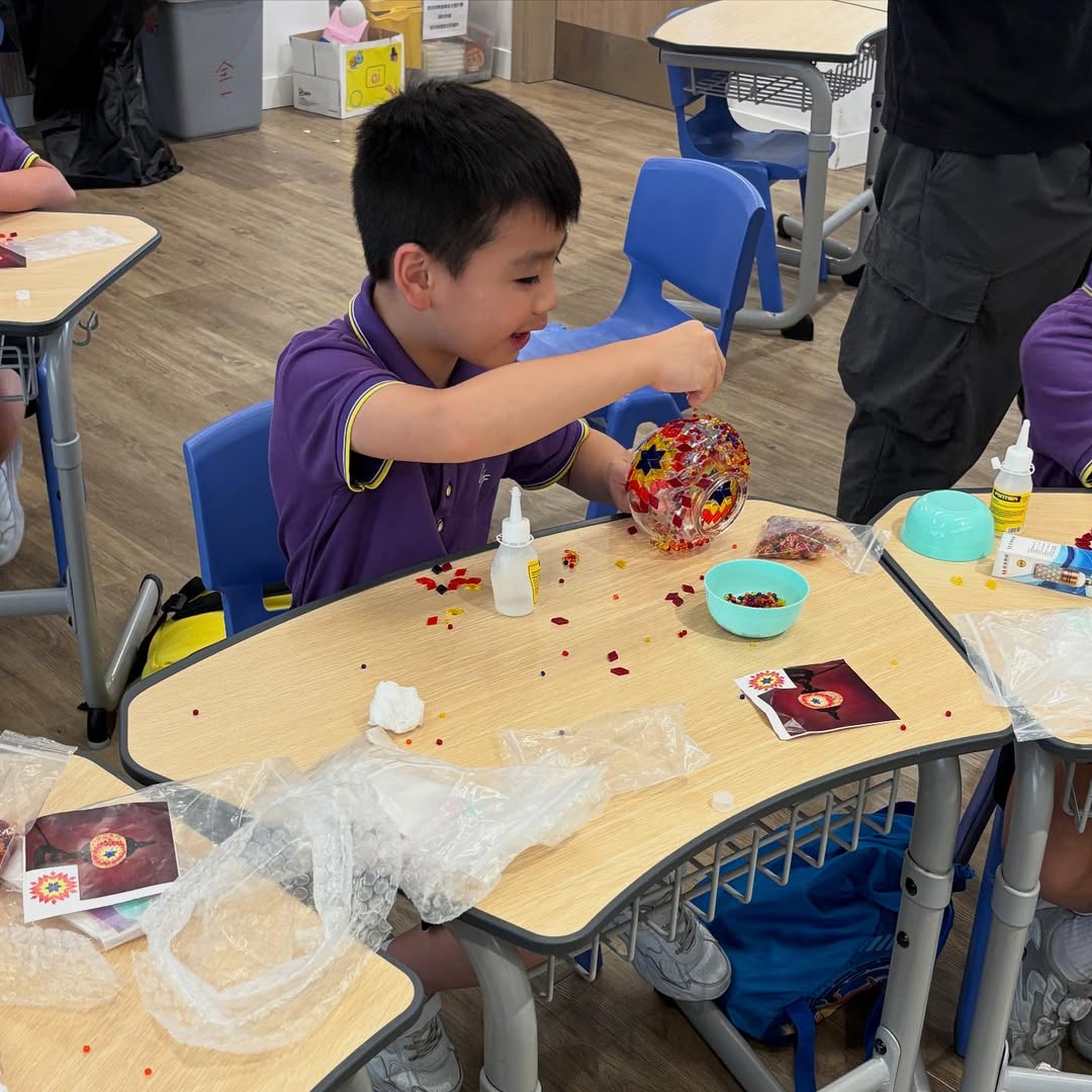 中華基督教全完第一小學|馬賽克燈工作坊