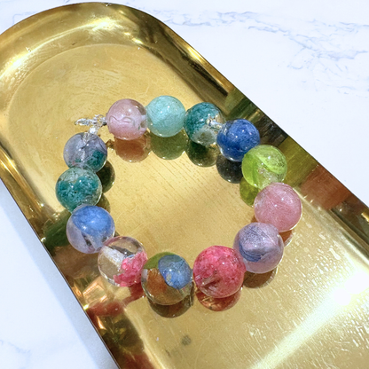 滴膠永生花串珠電話繩/手鏈工作坊