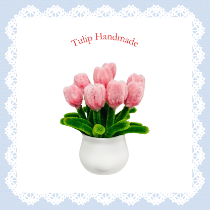 New Year Twister|DIY Material Pack|Small Orange Potted Plant