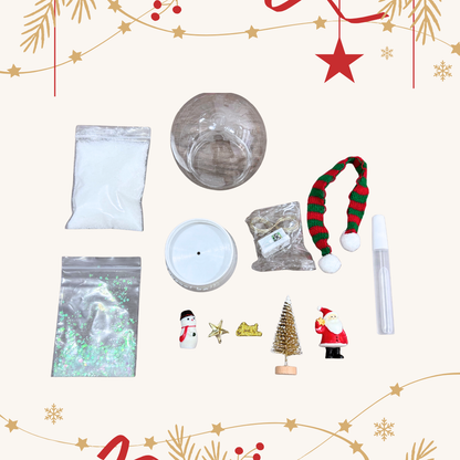 聖誕膠波小夜燈DIY材料包|可做10個