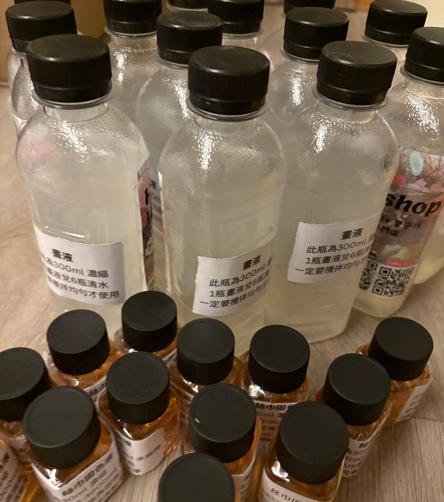 水拓畫絲巾(可做5條)