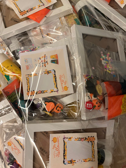 萬聖節|奶油膠相框相架DIY手作材料包|一套可做5個