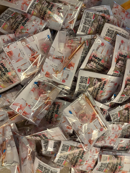 浮游花筆中性筆永生花DIY材料包