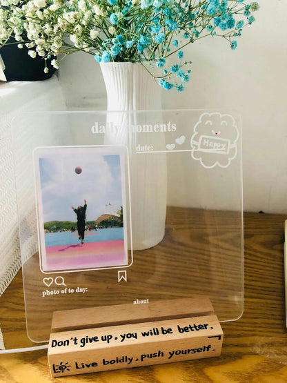 Eternal Flower Glue Board Night Light | Type B