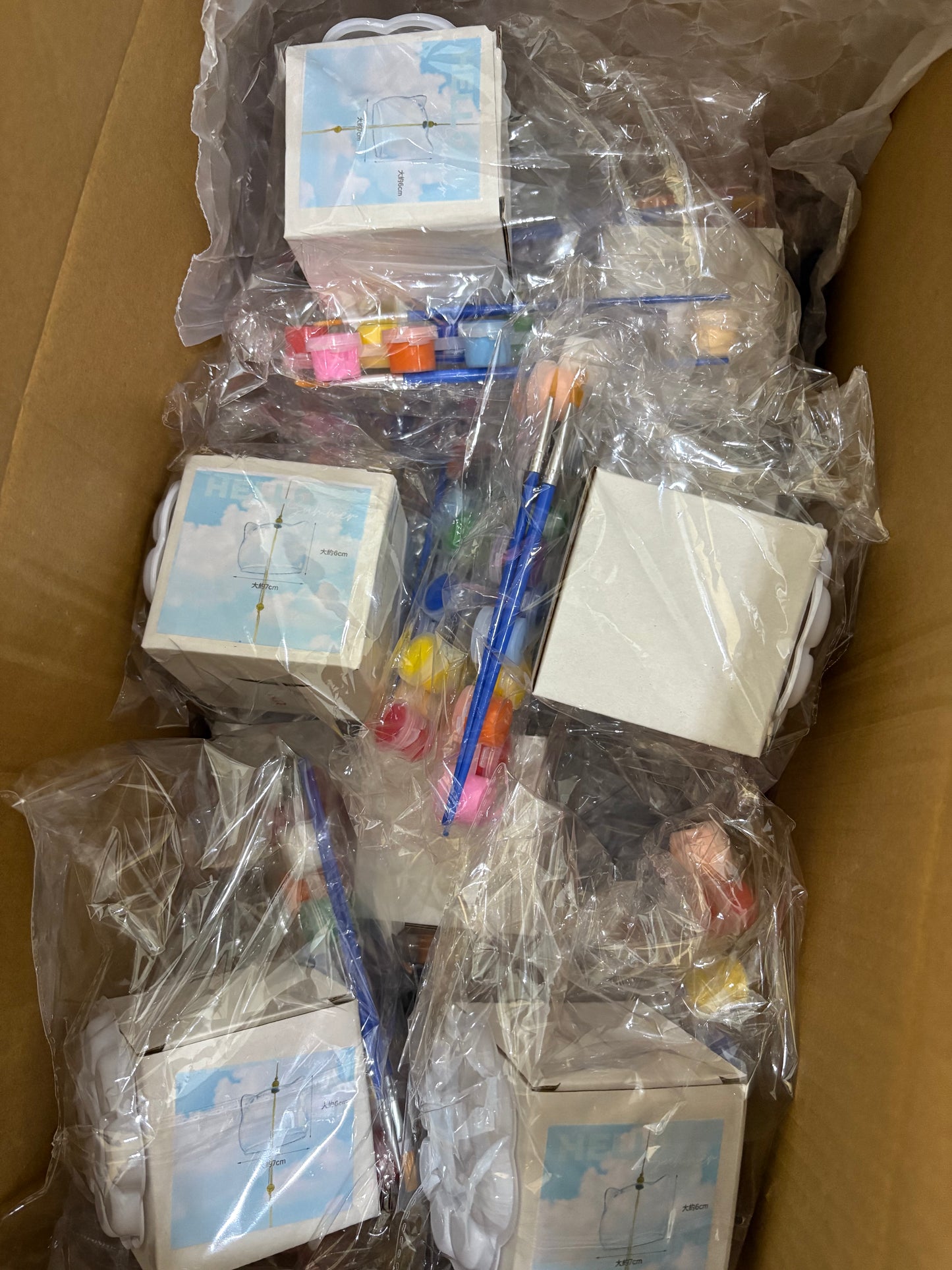 Preserved Flower Epoxy Keychain DIY Set