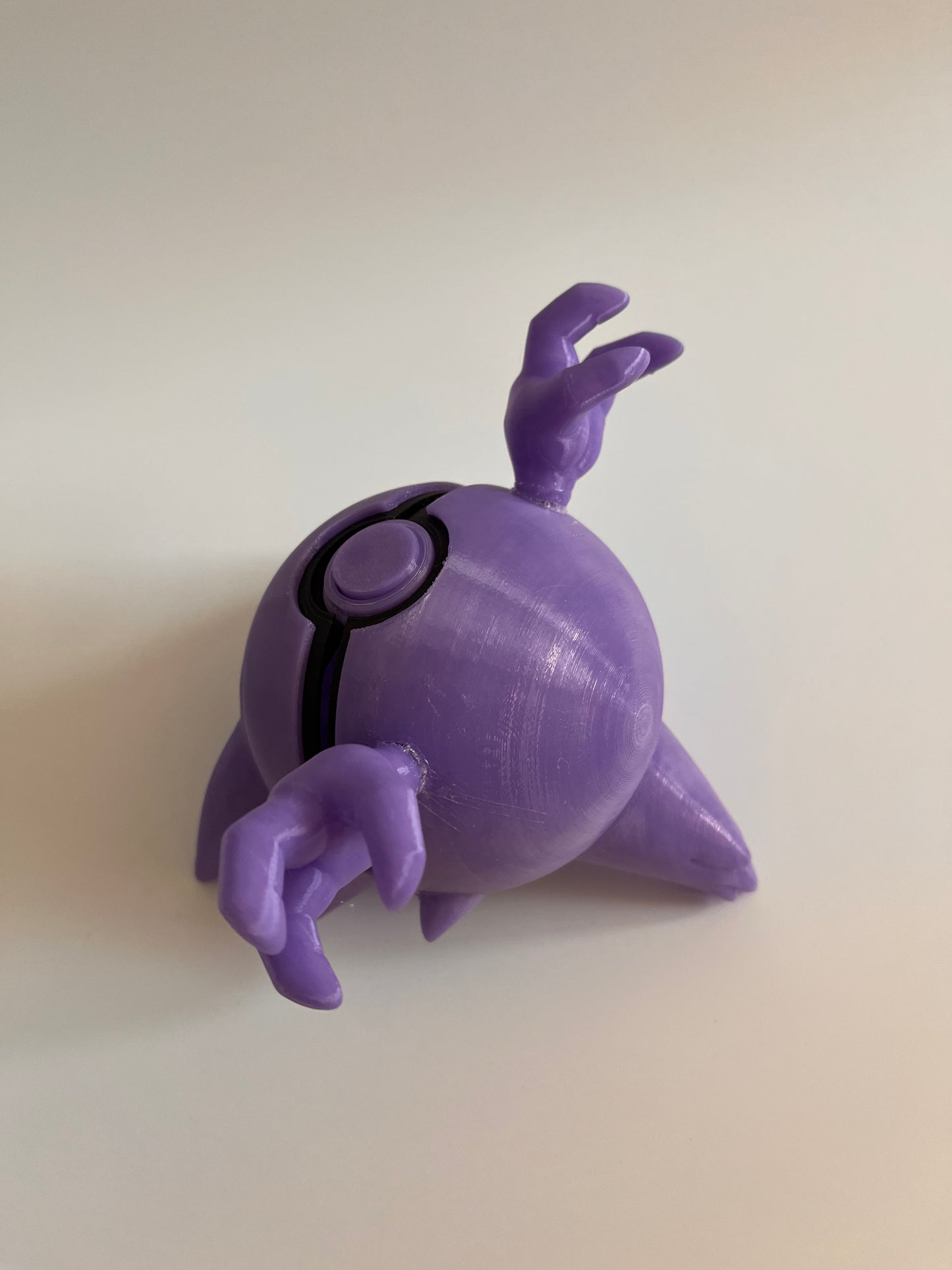 Pokemon 3D model 寵物小精靈3D打印模型|精靈球|耿鬼Gengar