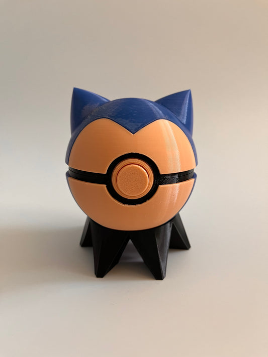 Pokemon 3D model 寵物小精靈3D打印模型|精靈球|卡比獸 Snorlax