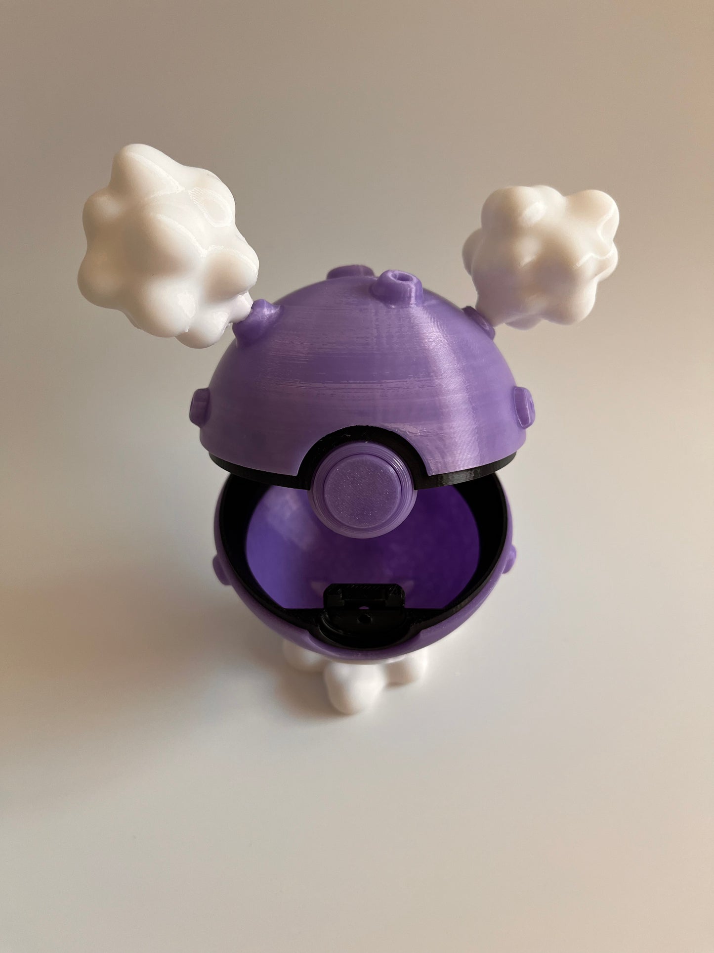 Pokemon 3D model 寵物小精靈3D打印模型|精靈球|瓦斯彈Koffing