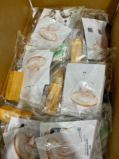 Floral Aromatherapy Dried Flower Candle | Baby's Breath (White and Blue) | Handmade DIY Material Pack | Children's Mother's Day Parent-Child Student Company Group Interest Class Simple DIY Handmade Workshop