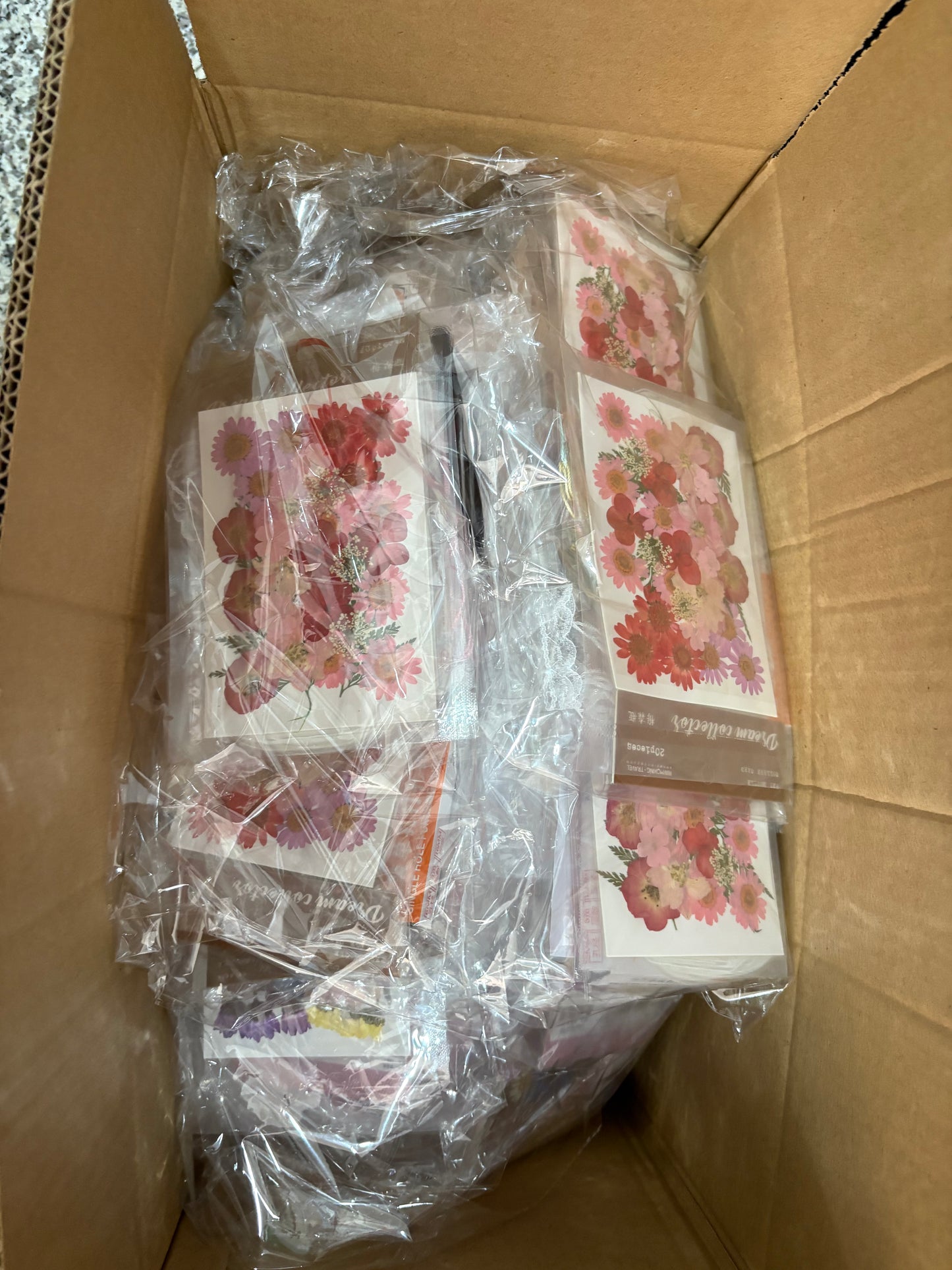 黃色|透明許願小瓶子壓花書籤材料包|手工DIY材料包|兒童母親節親子學生公司團體興趣班簡單DIY手作工作坊