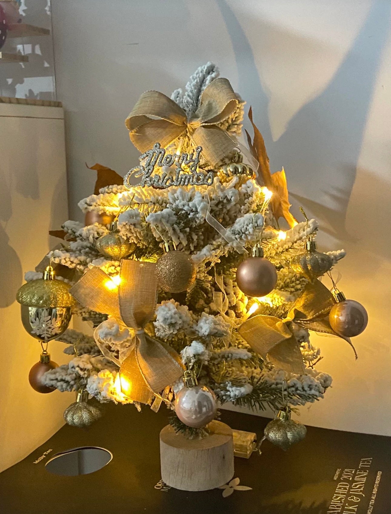 DIY Christmas tree | Decorate the Christmas tree | Snow