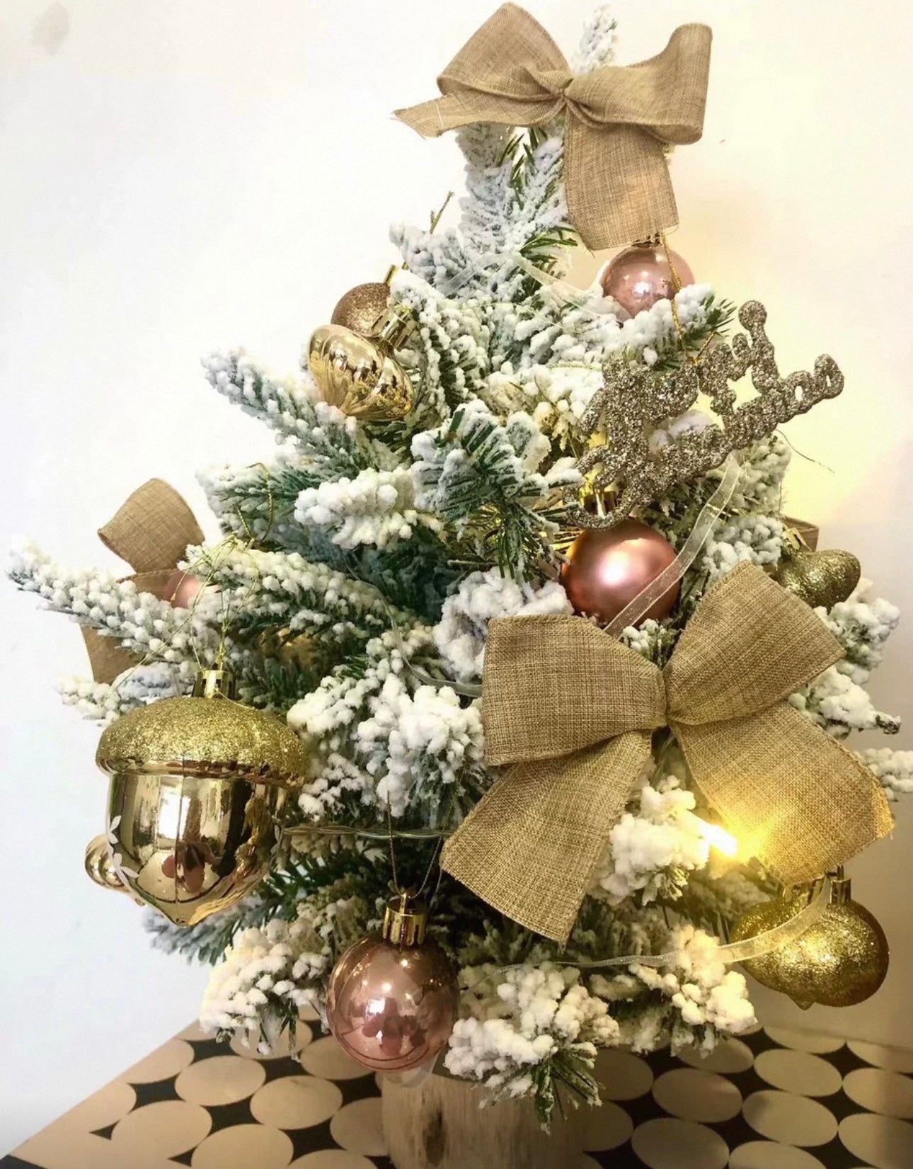 DIY Christmas tree | Decorate the Christmas tree | Snow