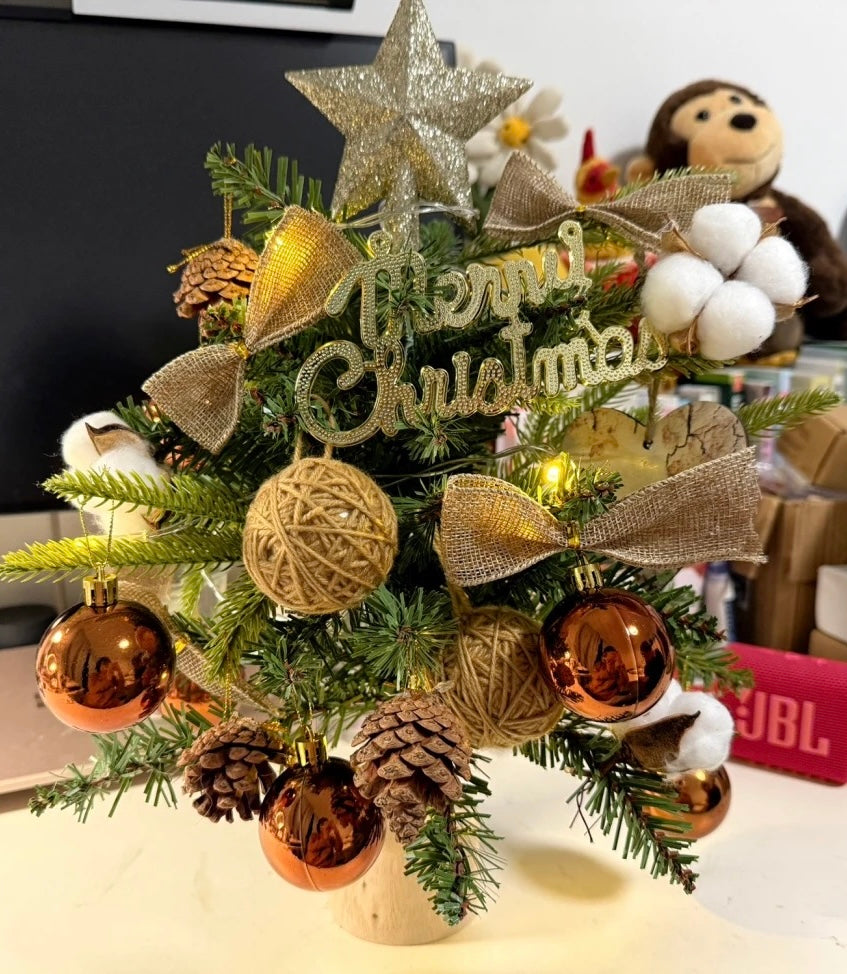 DIY Christmas tree | Decorate the Christmas tree | Brown