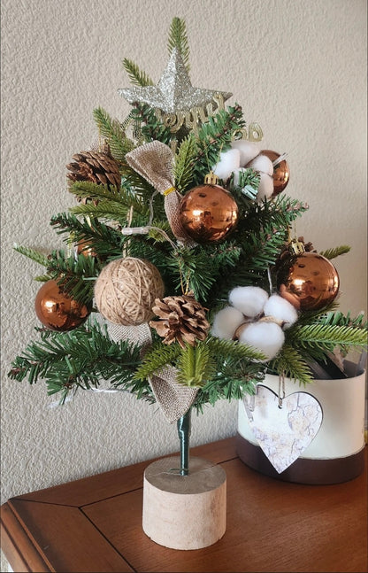 DIY Christmas tree | Decorate the Christmas tree | Brown