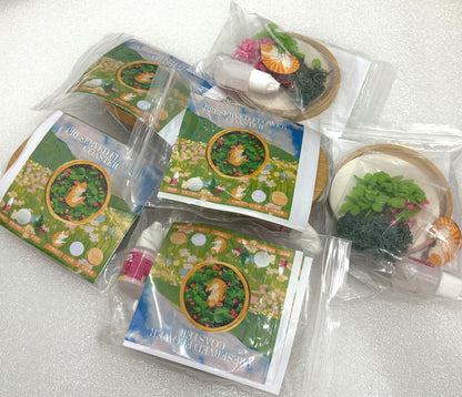 永生花杯墊DIY材料包|小貓