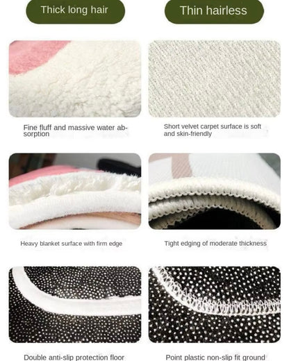 Soft Cat Floor Mat - Non-Slip Bedroom & Bathroom Rug |HomeHato