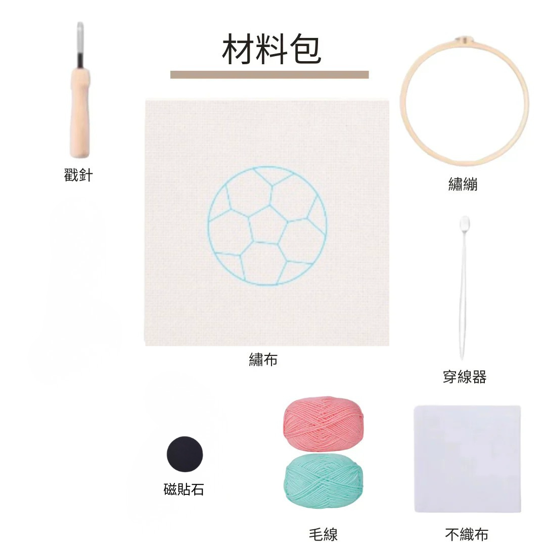 Poke Embroidery Kit | Christmas | Little Penguin