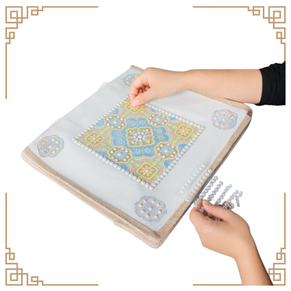 宋錦古風手提袋|方形袋|B款