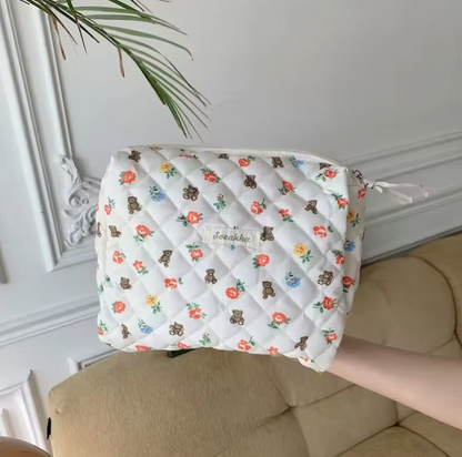 Large Capacity Cosmetic Bag | Women's Travel Clutch  |HomeHato