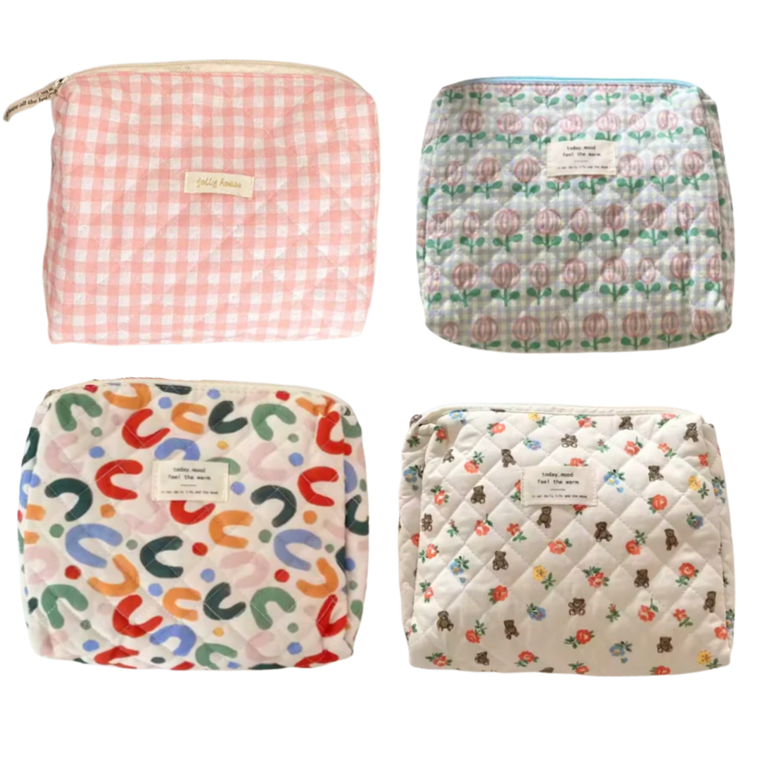 Large Capacity Cosmetic Bag | Women's Travel Clutch  |HomeHato