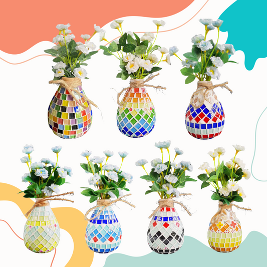 馬賽克花瓶工作坊